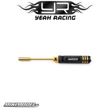 Aluminum 5.5mm Lock Nut Driver Black Gold