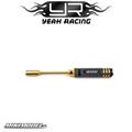Aluminum 7.0mm Lock Nut Driver Black Gold