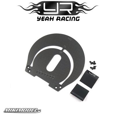 Aluminum & Carbon Wheel Well Marker For 1:8 On Road RC Car Black