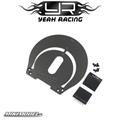 Aluminum & Carbon Wheel Well Marker For 1:8 On Road RC Car Black