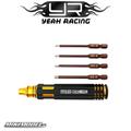 4 In 1 Hex Screwdriver Wrench 1.5- 3.0mm Black Gold