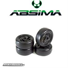 Wheel Set Onroad Ronin Slick black 1:10 (4)