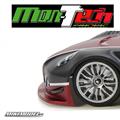 Quattro C 190mm Clear Body Set For 1/10 GT Touring Car
