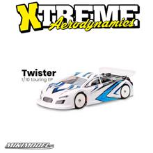 Twister light 0,5mm Touring Car Clear Body 190mm