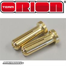 5mm Gold Connector Male - Low Profile - Team Orion