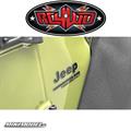 Metal Logo Decal Sheet f or Axial 1/6 SCX6 Jeep Wrangler (Black)