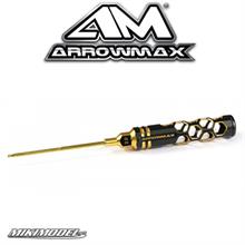 Ball Driver Hex Wrench 2.0 X 120mm Black Golden