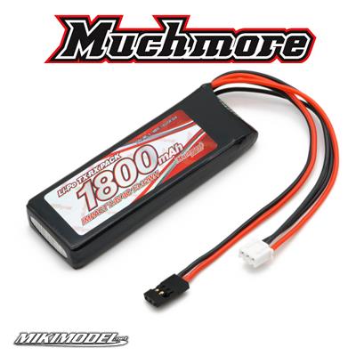 Muchmore IMPACT Li-Po Battery 1800mAh/7.4V 4C Flat