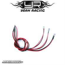 Yeah Racing 5mm Red LED Light Set (2 LED)