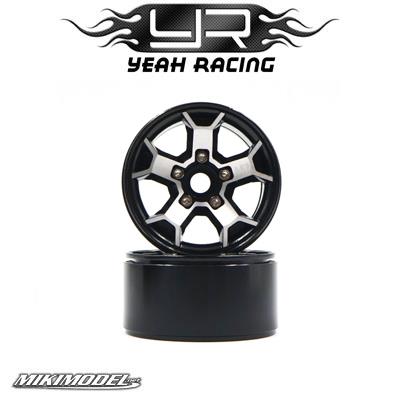 1.9 Aluminum CNC 5 Spoke Beadlock Rim 2pcs