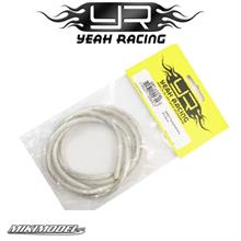 12AWG Transparent Wire 1m – (Silver)