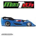 Mon-Tech M23 Pan Car Body Shell (clear) 235mm