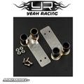 Doppio scarico marmitta Yeah Racing in scale 1/10 2 pezzi