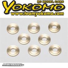Precision brass spacer 3x8x2.0mm
