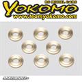 Precision brass spacer 3x8x2.0mm