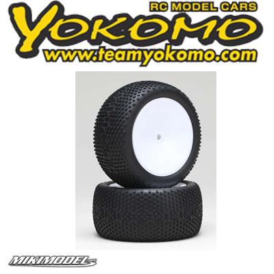 Rear tire Pre-Glued (2pcs.) for RO1.0