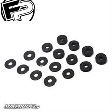 Aluminum 3x9mm Spacer Set Black For RC Onroad