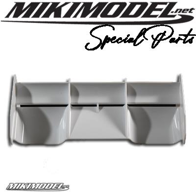 Universal 1/8 Rear WING CHARGE WHITE
