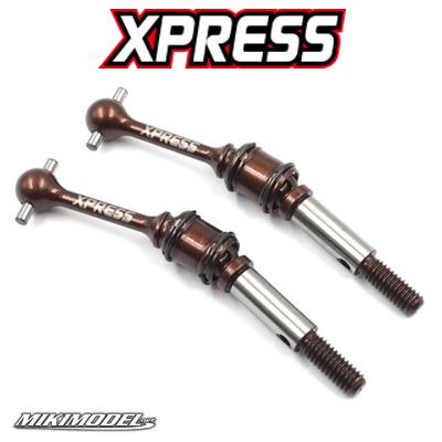 Spring Steel Double Joint Universal Shaft 2pcs