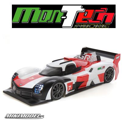 GR-10 Hyper Car LMH Clear Body with decals and masks