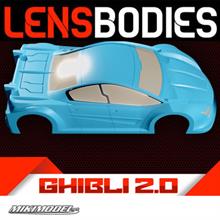 Lens Bodies Ghibli 2.0 Touring Car 1:10 Clear Body STANDARD