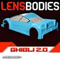Lens Bodies Ghibli 2.0 Touring Car 1:10 Standard (Trasparente)