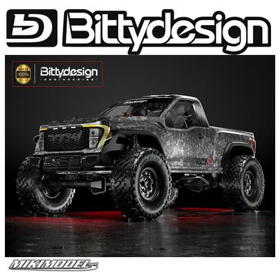 ROCK1 1/10 clear body for 313mm (12,3) Rock Crawler, Pre-Cut