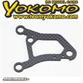 Yokomo MS1.0 Mat Graphite Rear Lower Suspension Arm 2,4mm (1)
