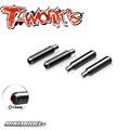 Viti Titanio per supporto ammortizzatori 3x12 mm