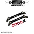 HD Steel Front & Rear Center Shaft Set Black For Axial Capra