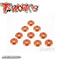 Anodized Alum M3 Buttom Head Screw Washers (10 pcs)