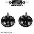 Spine di bilanciamento in alluminio nero Yeah Racing 2 pezzi