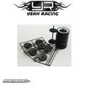 Kawada RC SK8W Wheel Holder 3Set, In White