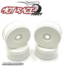 Cerchi 1/8 Hot Race bianchi 4 pezzi