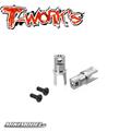 64 Titanium Solid BB Driveshaft Adapters (For MS1/AXON TC3)