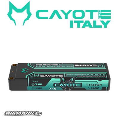 CAYOTE Racing 6800mAh 2S LiPo Battery 7,6V 145C 249g