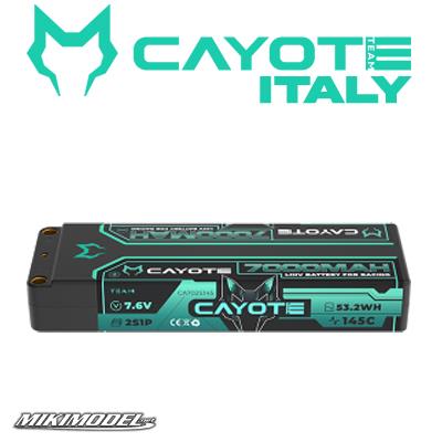 CAYOTE Racing 7000mAh 2S LiPo Battery 7,6V 145C 274g