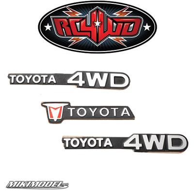 RC4WD 1982 Toyota Pickup adesivi metallici fedele riproduzione