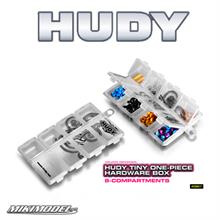 HUDY scatola porta minuteria con 8 comparti