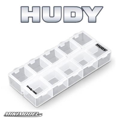 HUDY Tiny Hardware Box - 10-Compartments