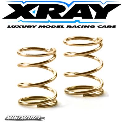 Spring 4.25 Coils 3.6x6x0.4mm, C=1.5 - Gold (Soft) (2)
