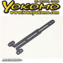 Yokomo MS2.0 Upper Deck 2,0mm (1) anteriore in carbonio