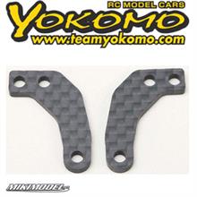 Yokomo MS2.0/MS1 piastra di sterzo in carbonio 2 pezzi
