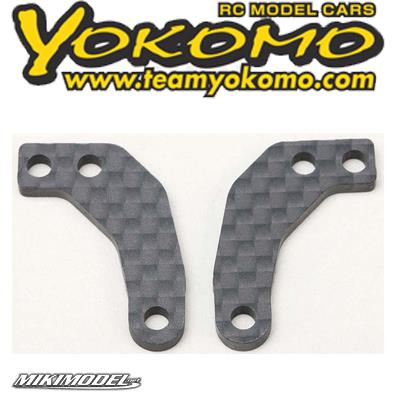 Yokomo MS2.0/MS1 piastra di sterzo in carbonio 2 pezzi