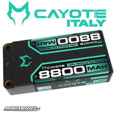 CAYOTE Racing 8800mAh 1S LiPo  3,7V 145C 162g CAYOTE Racing 8800mAh 1S LiPo  3,7V 145C 162g