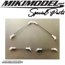 Rinforzi carrozzeria laterali/posteriori kit completo 1/10(3 pz)