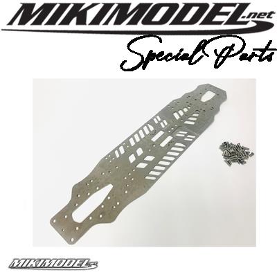 Mikimodel Special Parts STEEL CHASSIS 1,2mm -for STOCK MOD