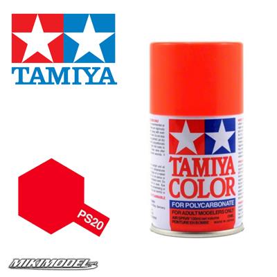 Tamiya Fluorescent Red Polyc. 100ml