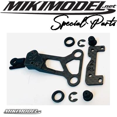 Yokomo MS2.0 Graphite post sx upper Arm adjustable caster