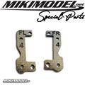 Mikimodel supporto caster in carbonio anteriore da 4° gradi